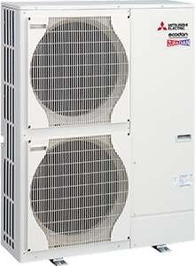 Термопомпа Външно тяло Zubadan Inverter R410 Mitsubishi Electric 1